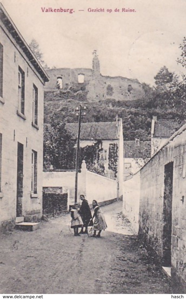 254917Valkenburg, Gezicht Op De Ruïne-1909. - Valkenburg