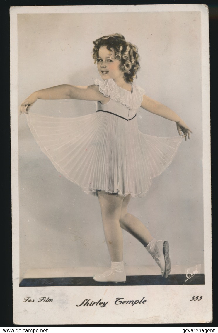 FOTOKAART  SHIRLEY TEMPLE - Acteurs