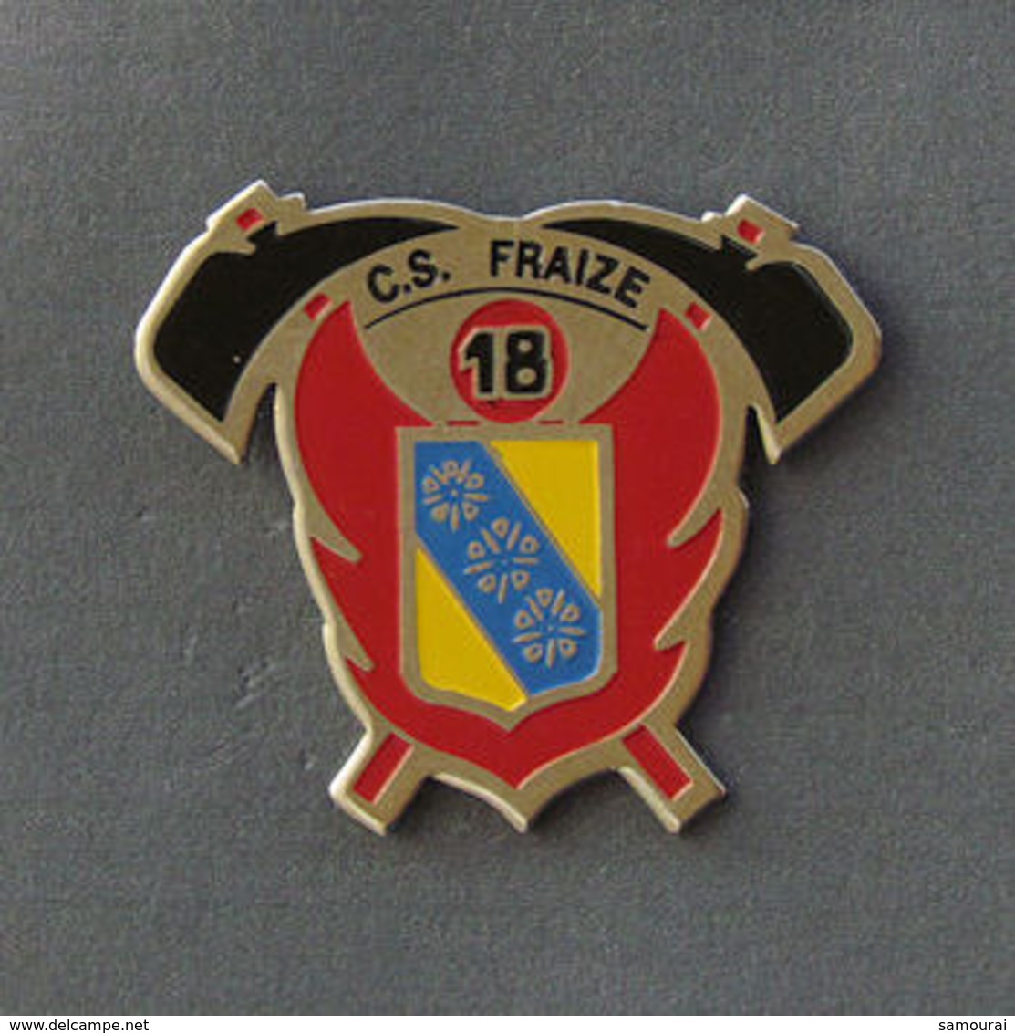 1 Pin's Sapeurs Pompiers De FRAIZE (VOSGES - 88) - Bomberos