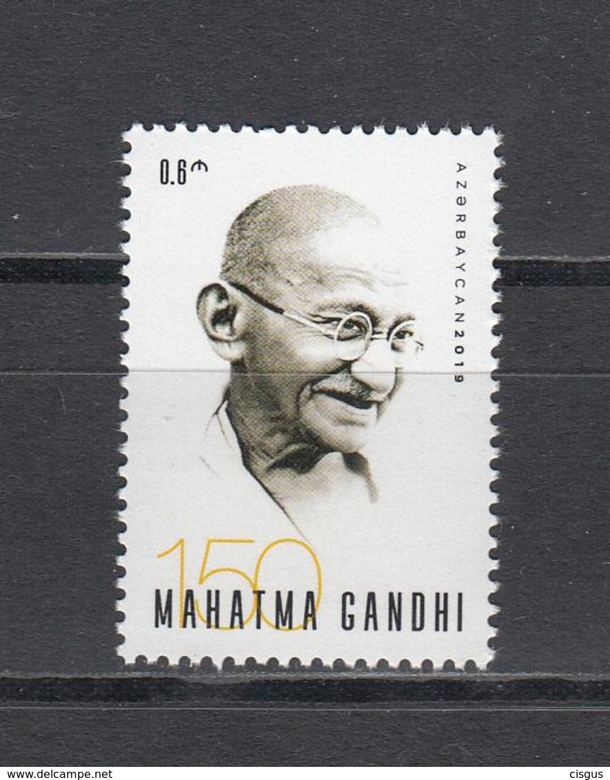 Azerbaijan 1450 2019 Mahadma Gandhi - Mahatma Gandhi