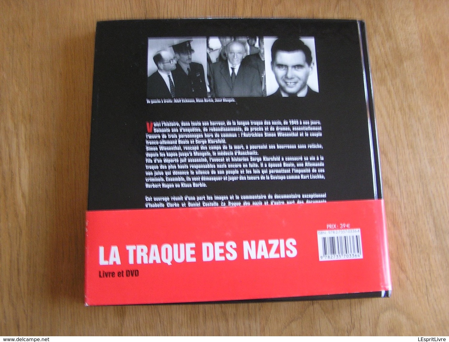 LA TRAQUE DES NAZIS Guerre 40 45 Criminel Nazi SS Shoah Déportation Juifs Camps Concentrations Nuremberg Procès Avec DVD