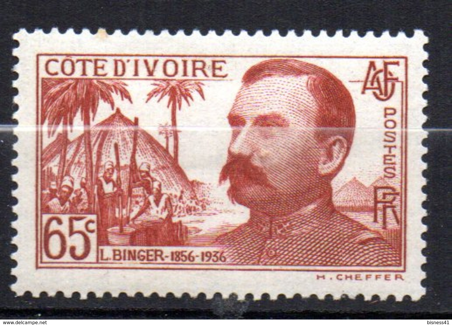 Col17  Colonie Cote D' Ivoire  N° 139 Neuf X MH  Cote 0,70€ - Unused Stamps