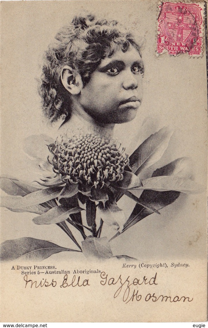 1/ Aboriginal , A Dusky Princess 1907 - Aborigènes