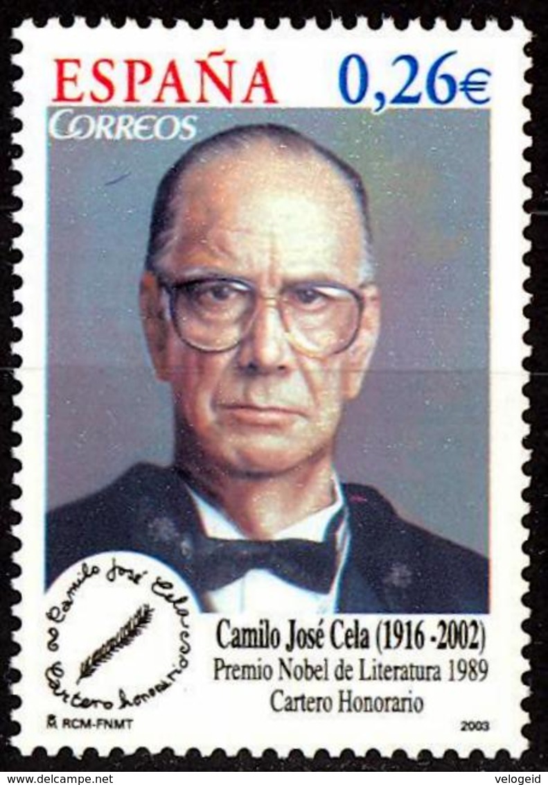 España. Spain. 2003. Camilo Jose Cela - Nuevos