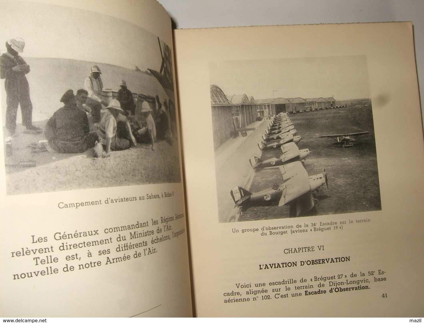 P. Barjot : L'aviation Militaire Française , J De Gigord 1938/39 Sans Couverture Mais Dédicacé - Français