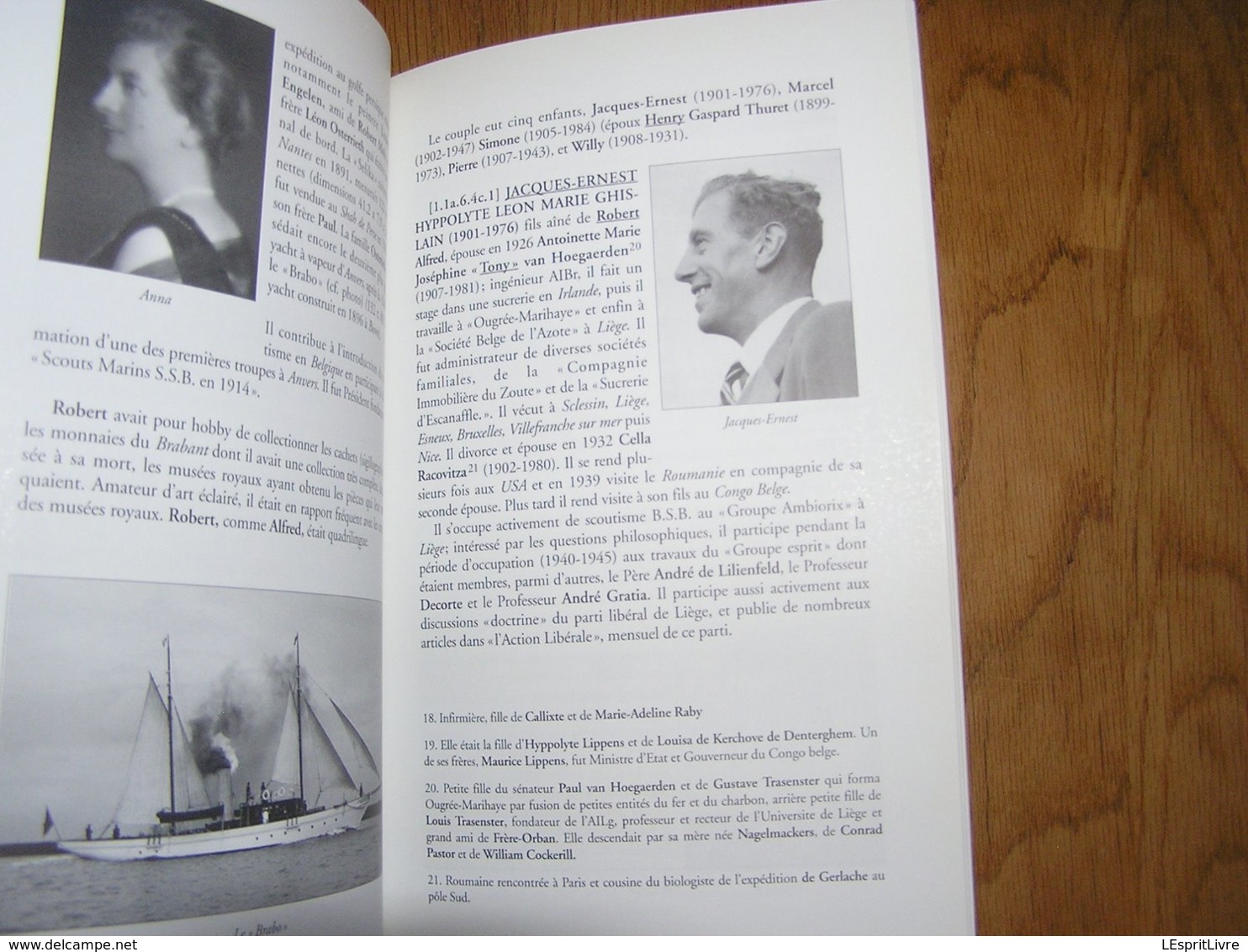 HISTOIRES DE LA FAMILLE D' OSTERRIETH Régionalisme Généalogie Anvers Industriel Belgique Francfort De Gerlache Belgica