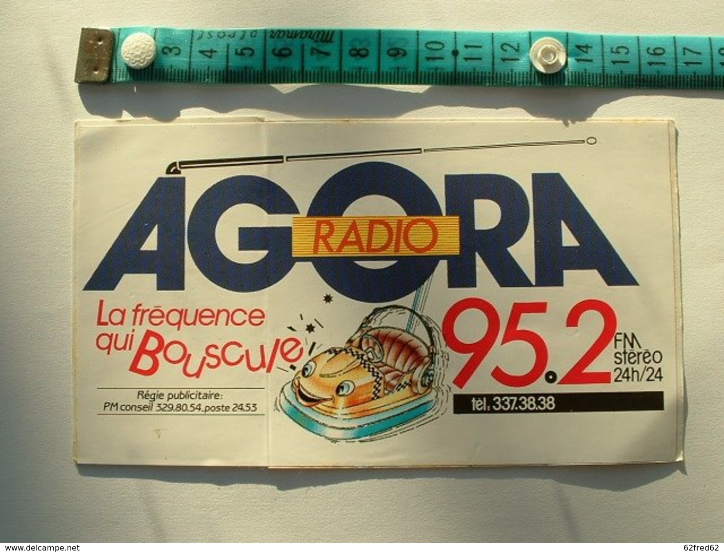 AUTOCOLLANT RADIO AGORA - Stickers