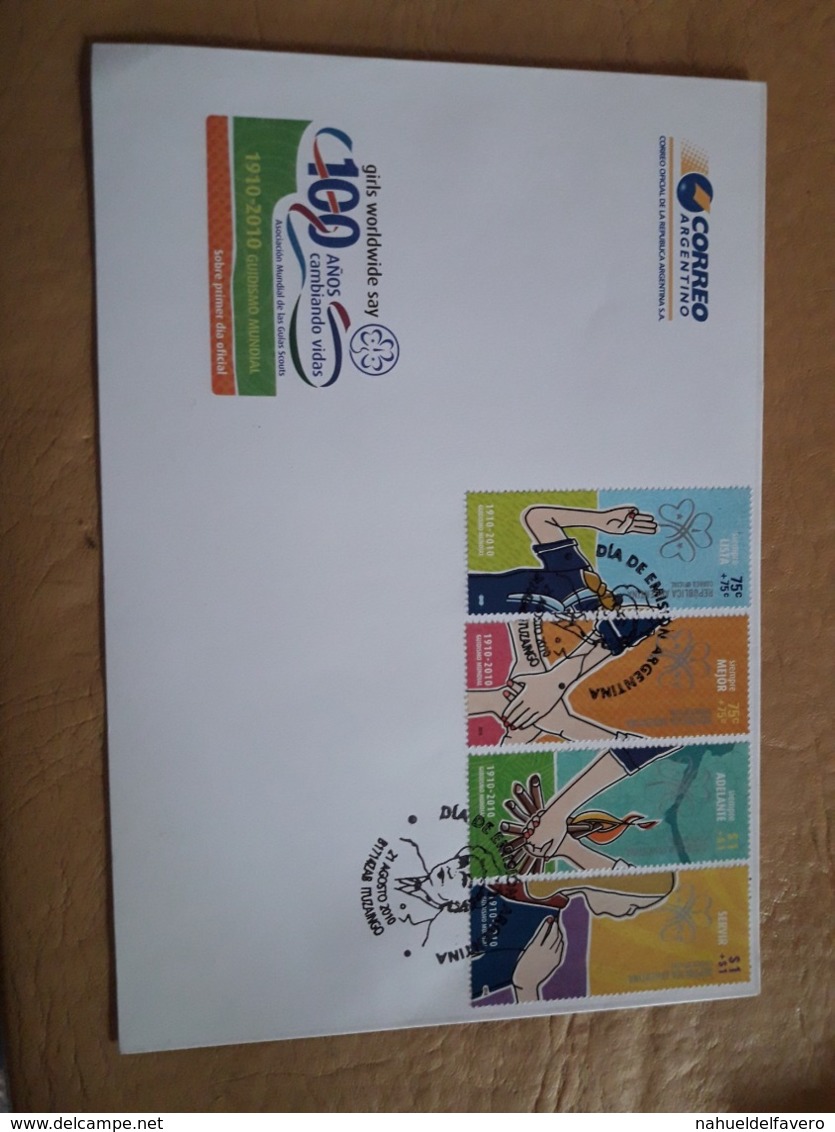 Argentine Fdc Scout Guides - FDC