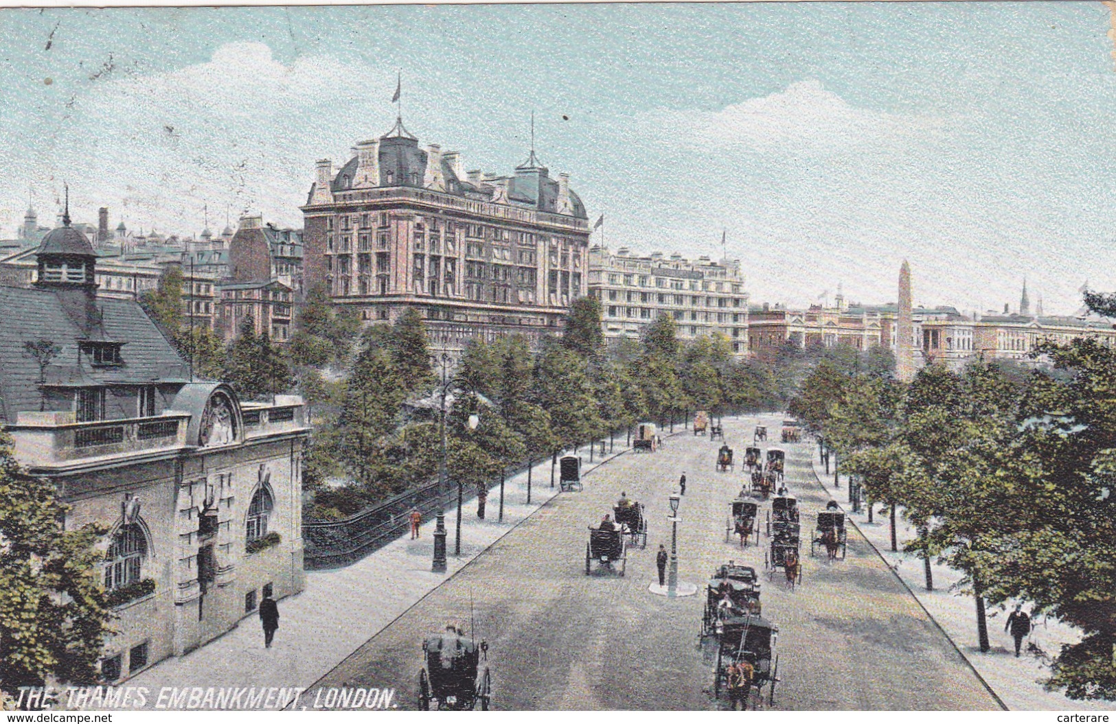 ANGLETERRE,ROYAUME-UNI,UNITED KINGDOM,LONDON,LONDRES,1906,ATTELAGE - Sonstige & Ohne Zuordnung