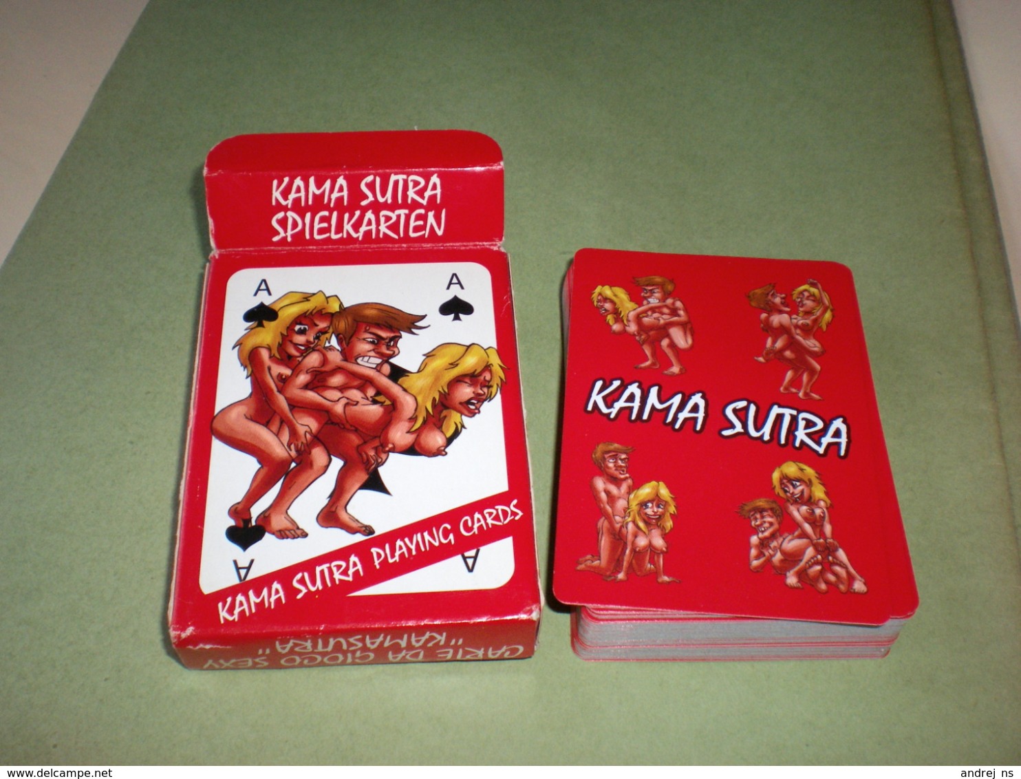 Kama Sutra Playing Cards Set 54 Pieces 52+ 2 Joker - Playing Cards (classic)