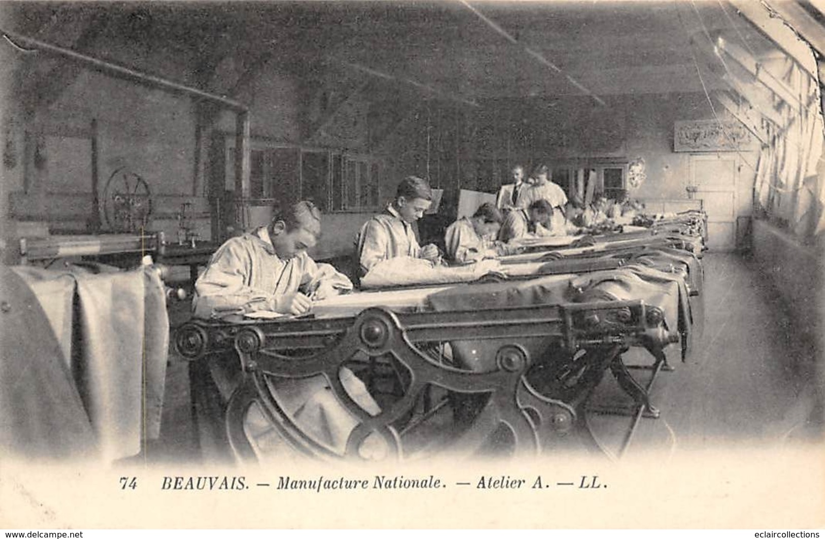 Thème  Métiers . Tapisserie.Tannerie.   60 Beauvais   Atelier  A  (voir Scan) - Craft