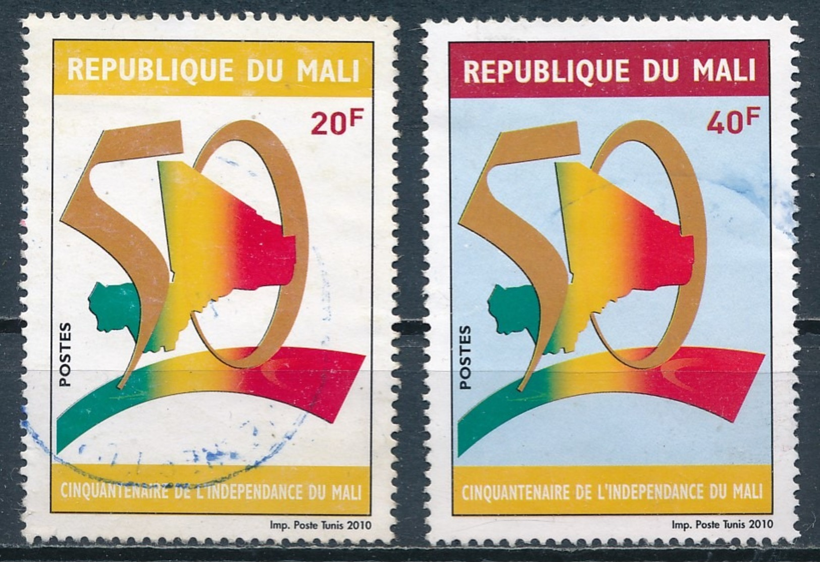°°°MALI - Y&T N°1870/72 - 2010 °°° - Mali (1959-...)