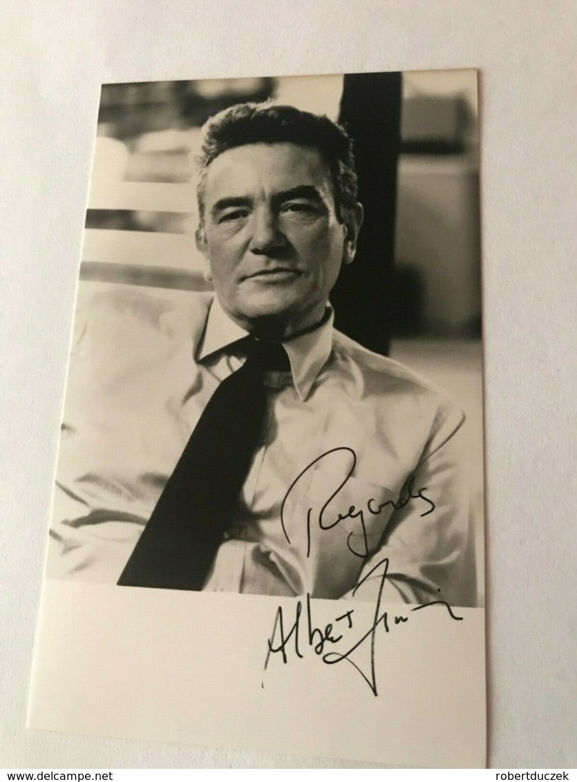 Albert Finney Photo Autograph Signed Authentic 10x15 Cm - Fotos Dedicadas