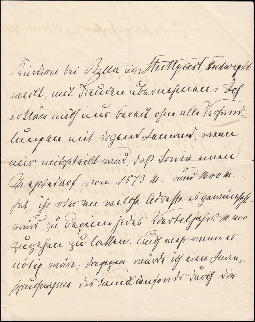 ALL. PA. ZEPPELIN - Autographes - Lettre Autographe De 3 Pages "Liebe Cecile" Du 8/6/1916, Signée F. Von Zeppelin (Rare) - Other & Unclassified