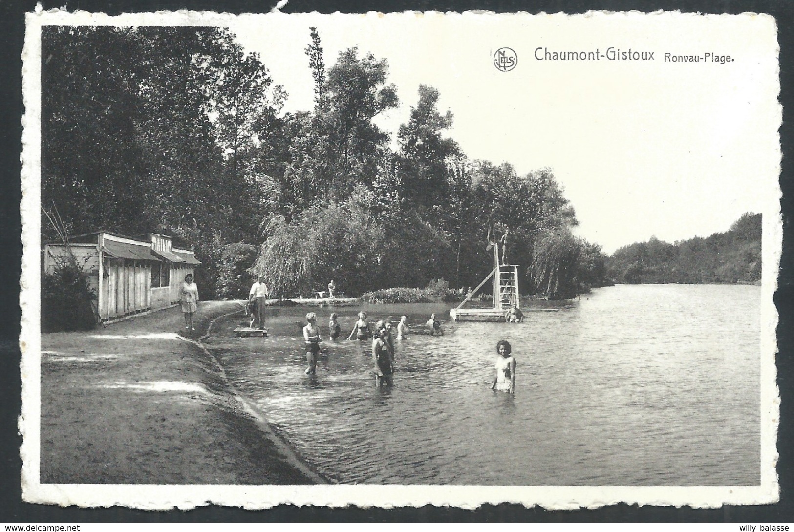 1.1 // CPA - CHAUMONT GISTOUX - Ronvau Plage - Nels  // - Chaumont-Gistoux