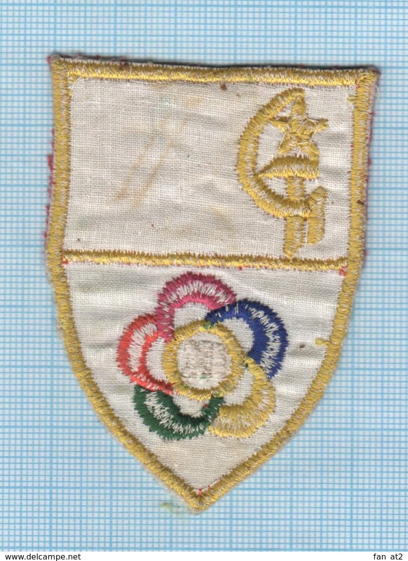 USSR Patch Abzeichen Parche Ecusson Bulgaria Komsomol Soviet Delegation IX World Festival Youth Students Sofia 1968 - Patches