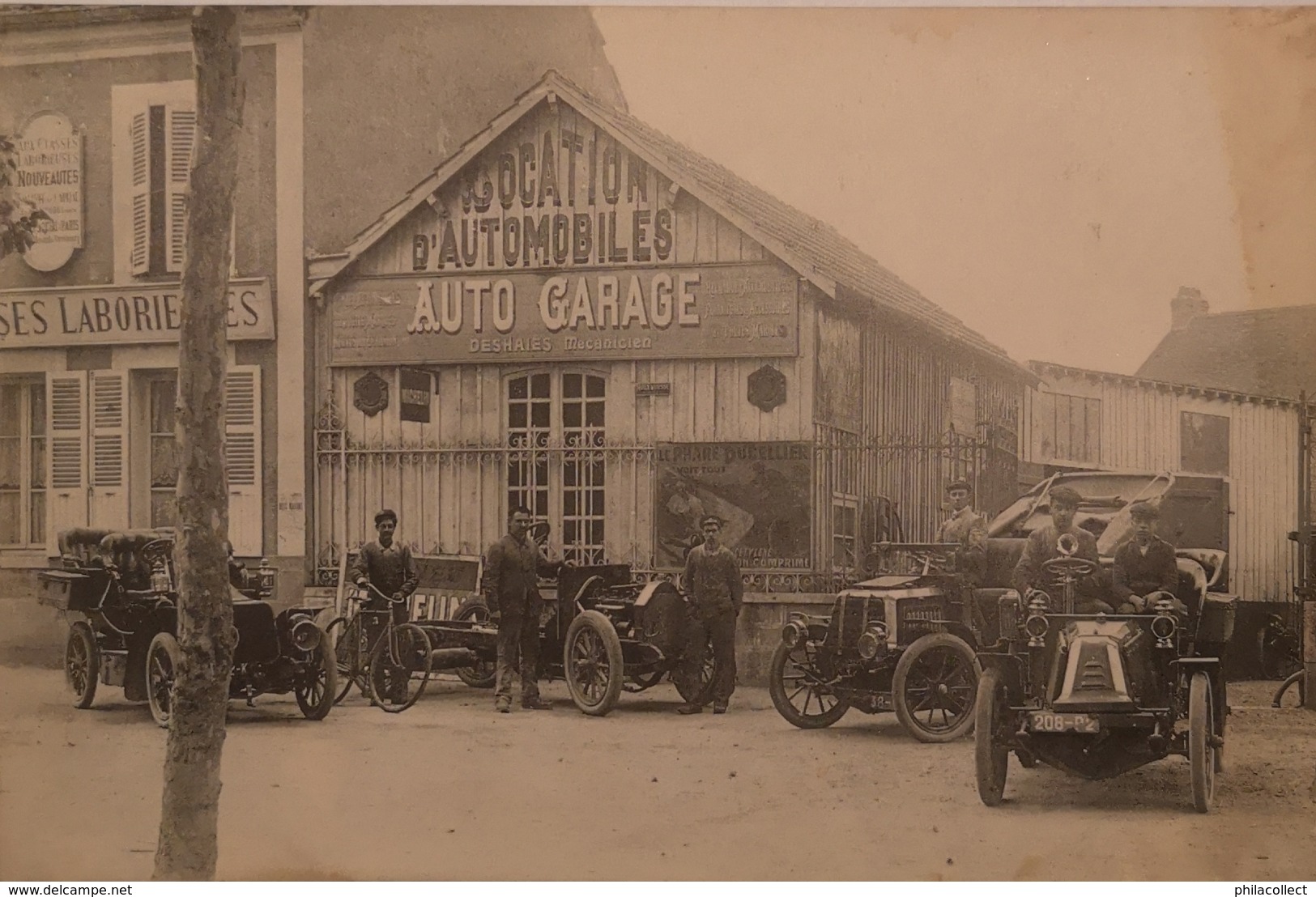 Chatillon Colligny (45)France / Location D Automobiles - Auto Garage (automobiles) 19?? - Autres & Non Classés