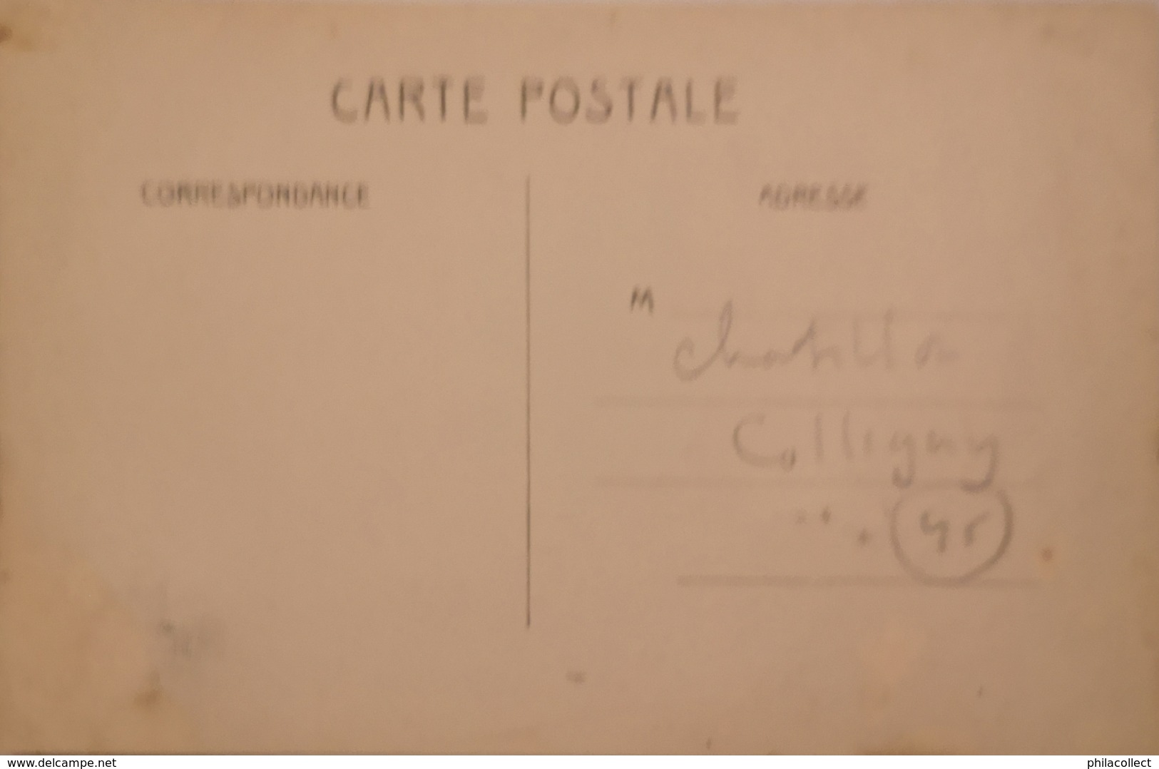 Chatillon Colligny (45)France / Location D Automobiles - Auto Garage (automobiles) 19?? - Autres & Non Classés