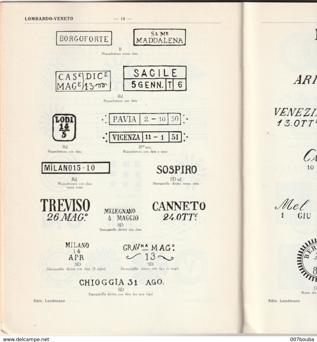 Italie - Lombardo - Veneto ( Annulamenti ) - 1965 -  68 Pages - Stempel