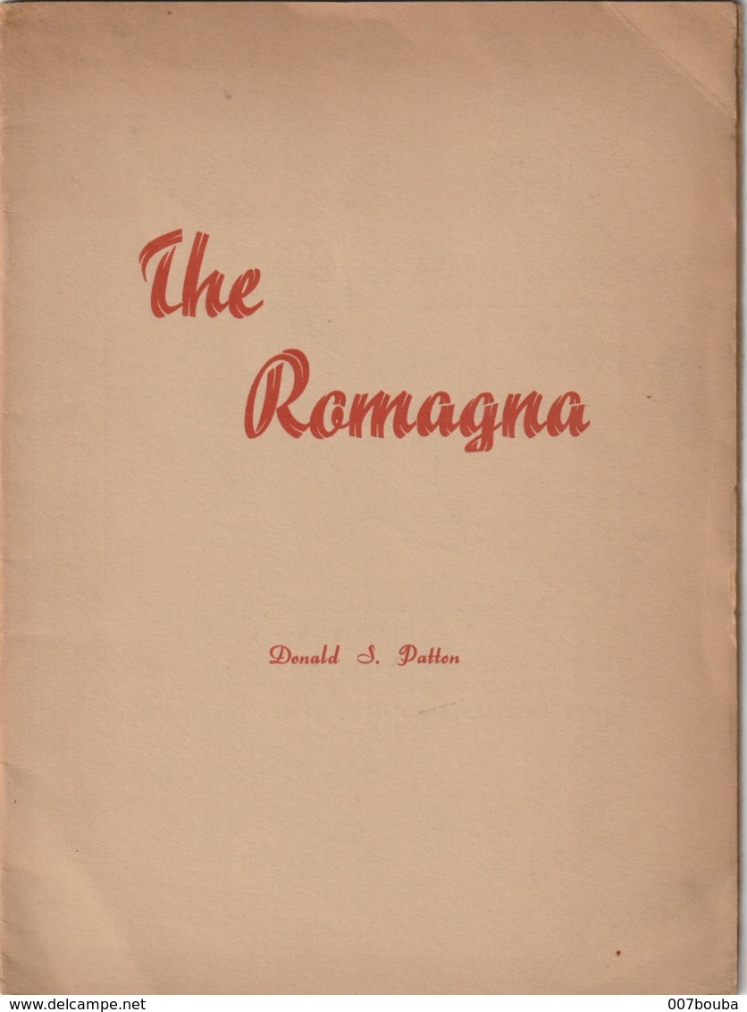 Italie - The Romagna ( Romagne ) - Donald S. Patton - 1953 - 32 Pages - Handboeken