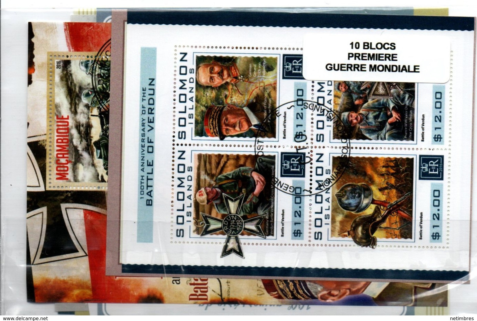 Lot  Blocs Thematique " 1er Guerre Mondiale  " - Other & Unclassified