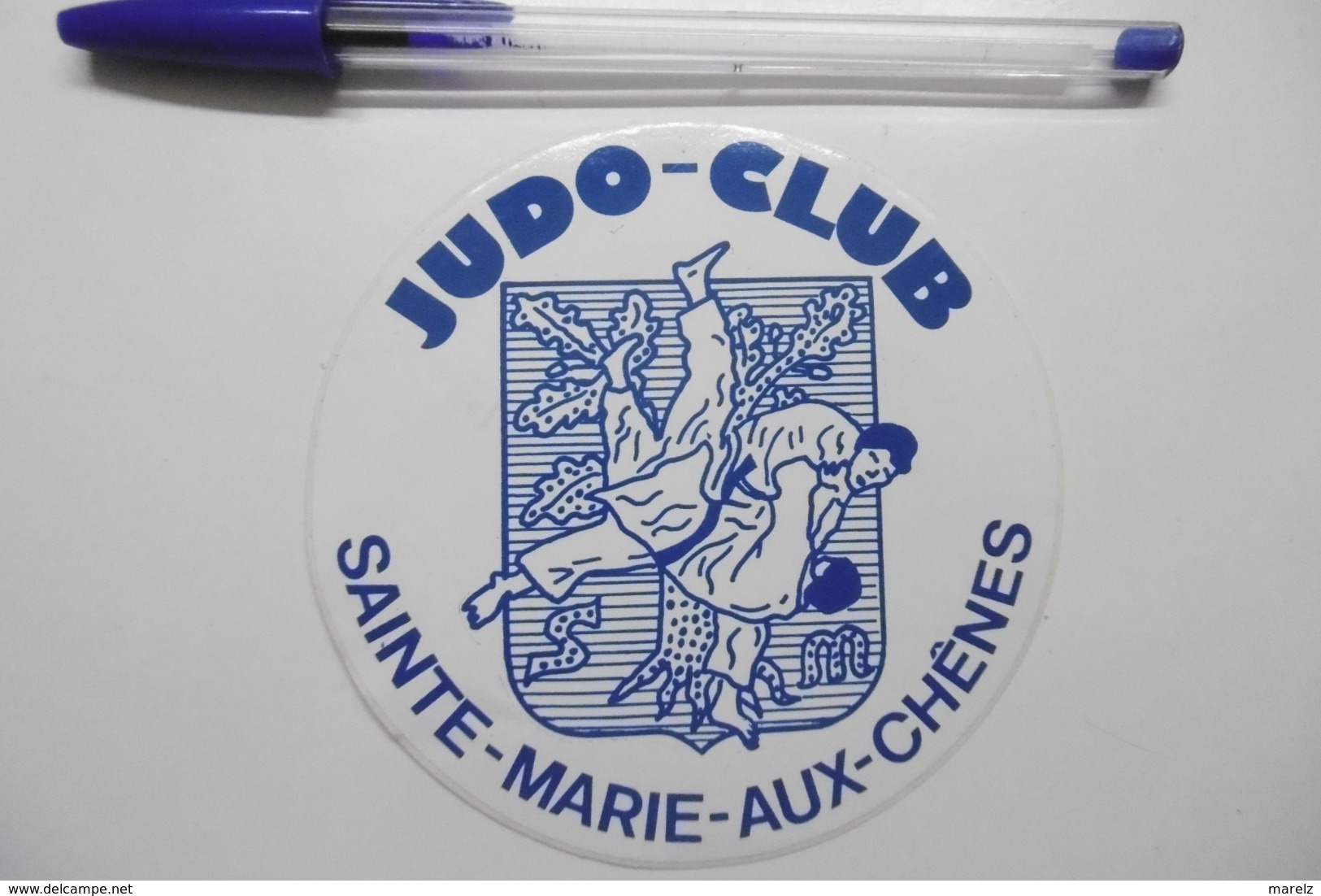 Autocollant Stickers - Sport JUDO Club à SAINTE-MARIE-AUX-CHÊNES - Stickers