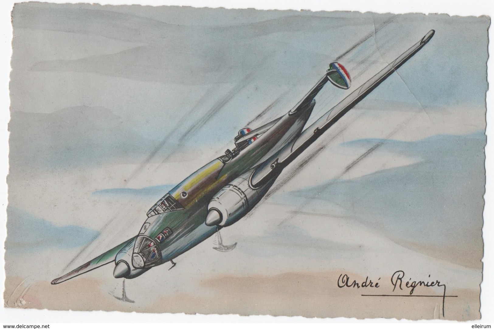 ILLUSTRATEUR ANDRE REGNIER. AVIATION. LIORE-OLIVIER. - Sonstige & Ohne Zuordnung