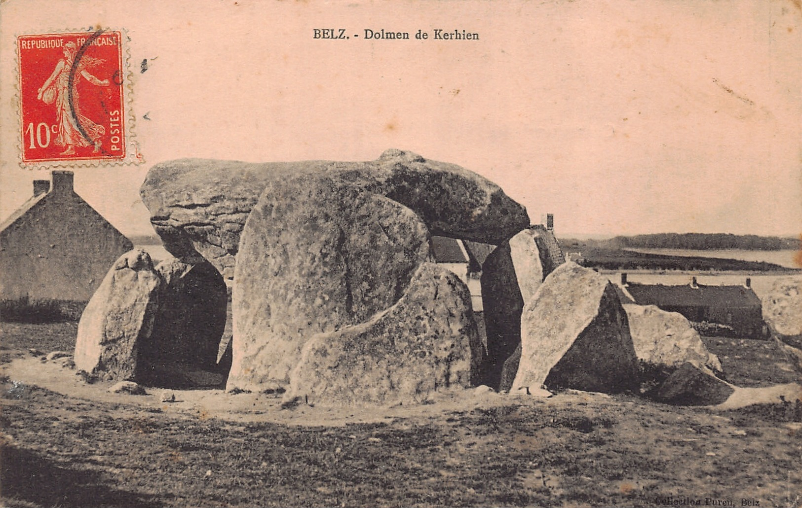 BELZ  - Dolmen De  KERHIEN  ( Theme Dolmen Menhir ) - Other & Unclassified