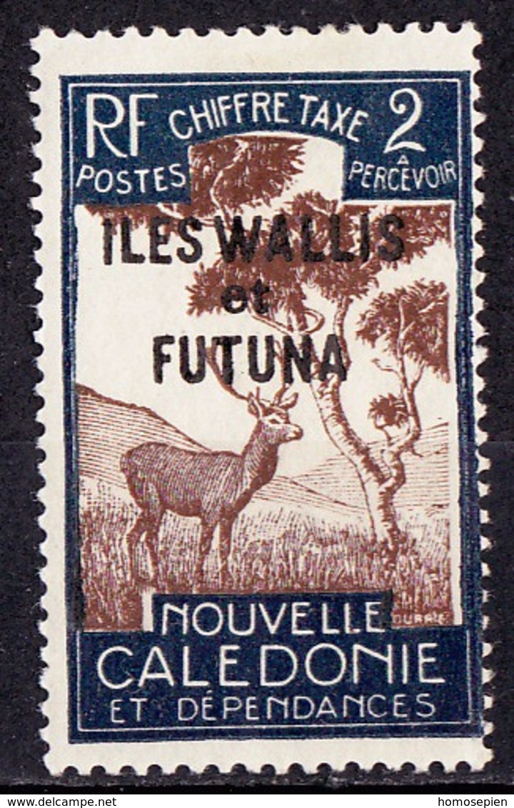 Wallis Et Futuna - Uvea - Wallis Taxe 1930 Y&T N°T11 - Michel N°P11 Nsg - 2c Cerf - Postage Due