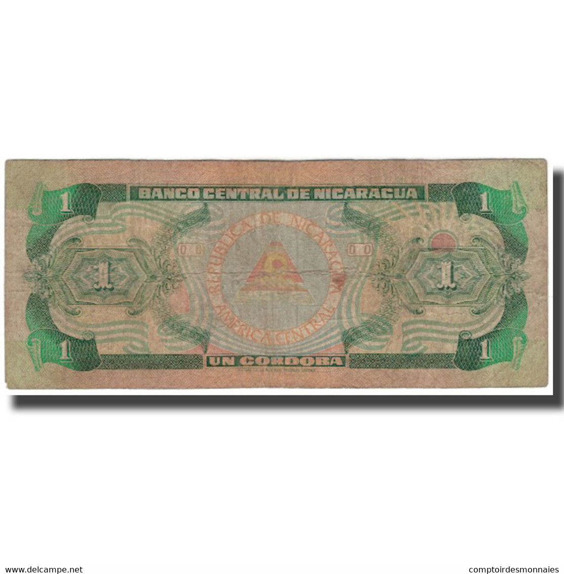 Billet, Nicaragua, 1 Cordoba, KM:107, TB+ - Nicaragua