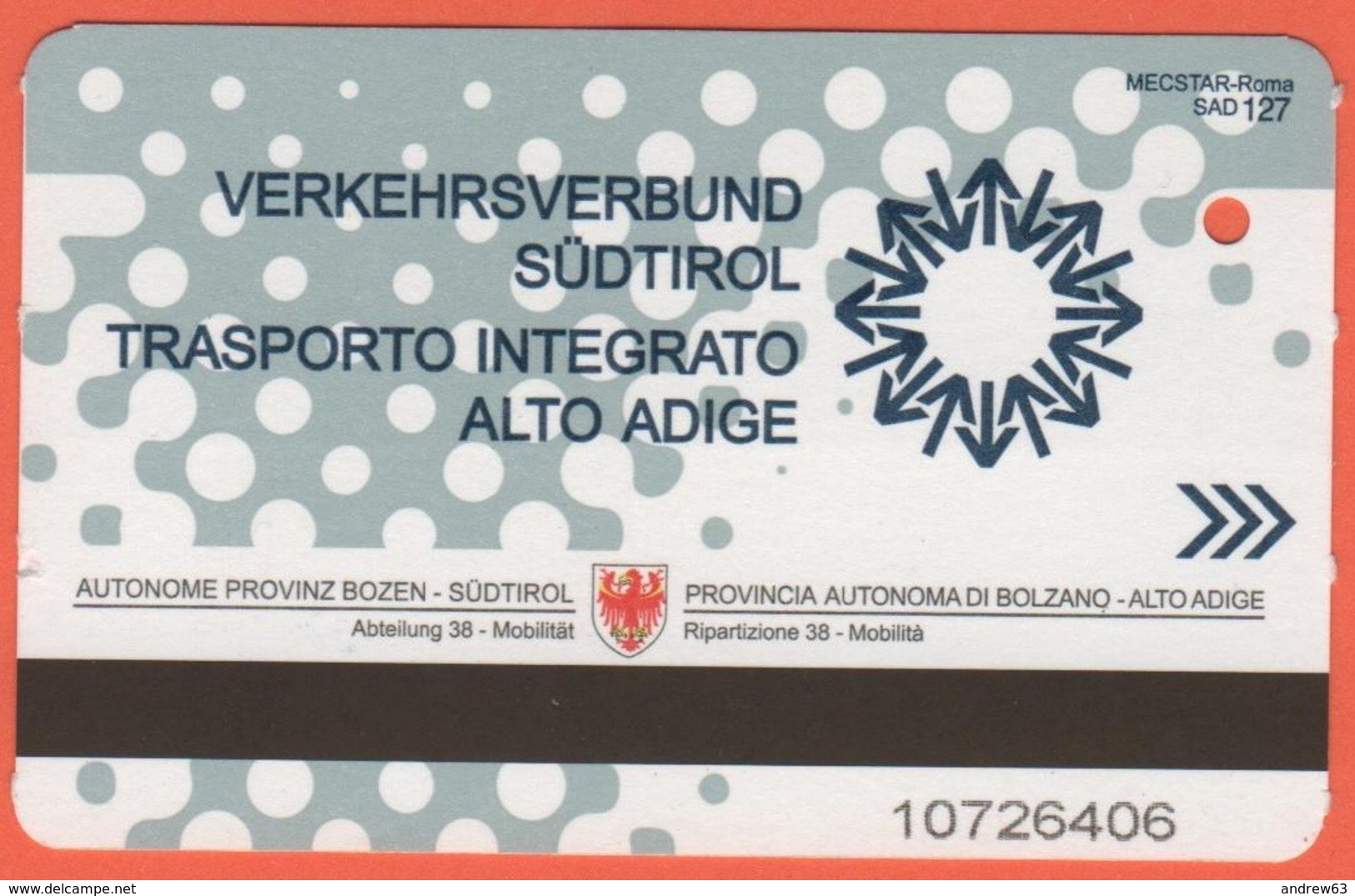 ITALIA - ITALY - ITALIE - 2019 - Trasporto Integrato Alto Adige - San Candido-Braies - Biglietto Autobus Per 4 Persone - Europa