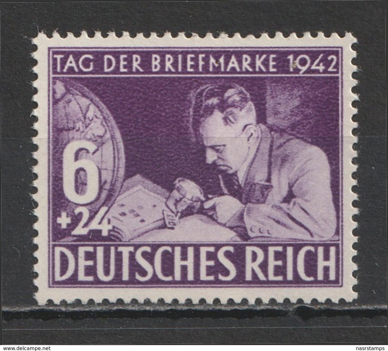 GERMANY - 1942 - ( To Commemorate Stamp Day ) - MNH** - Ongebruikt