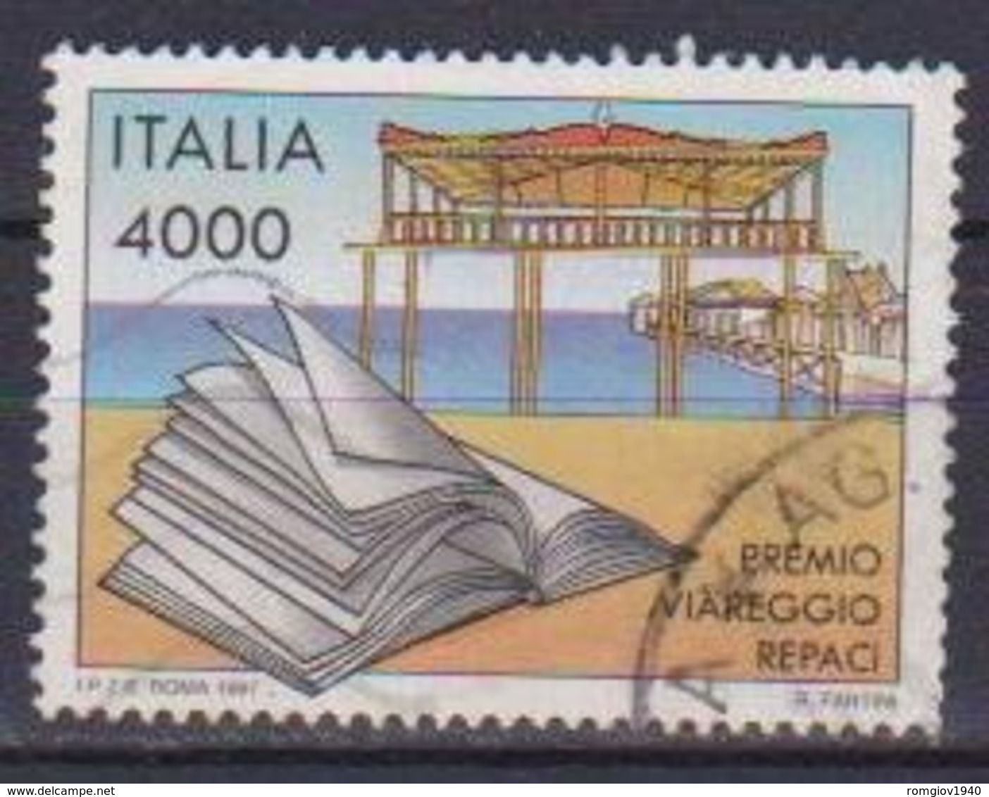 ITALia 1997 PREMIO VIAREGGIO - REPACI SASS. 2310 USATO VF - 1991-00: Usati