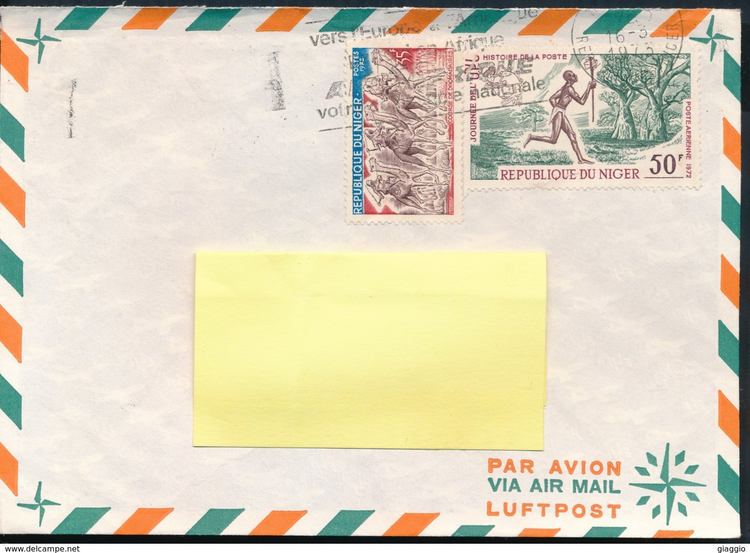 °°° POSTAL HISTORY NIGER - 1973 °°° - Niger (1960-...)