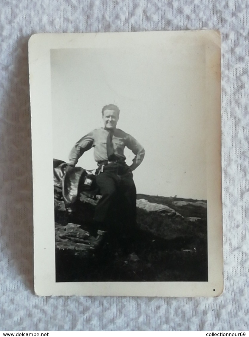 19 photos originale d'un groupe / Soldats Camps Chantier de Jeunesse Français 1940 pendant l'occupation