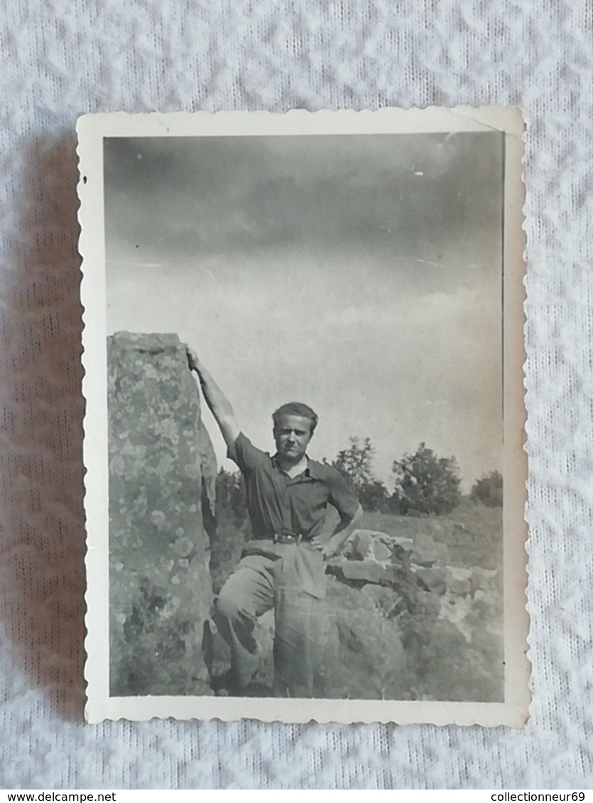 19 photos originale d'un groupe / Soldats Camps Chantier de Jeunesse Français 1940 pendant l'occupation