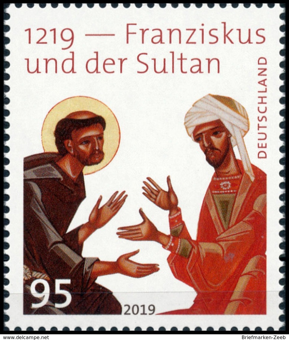 BRD MiNr. 3498 ** 1219 - Franziskus Und Der Sultan, Postfrisch - Ungebraucht