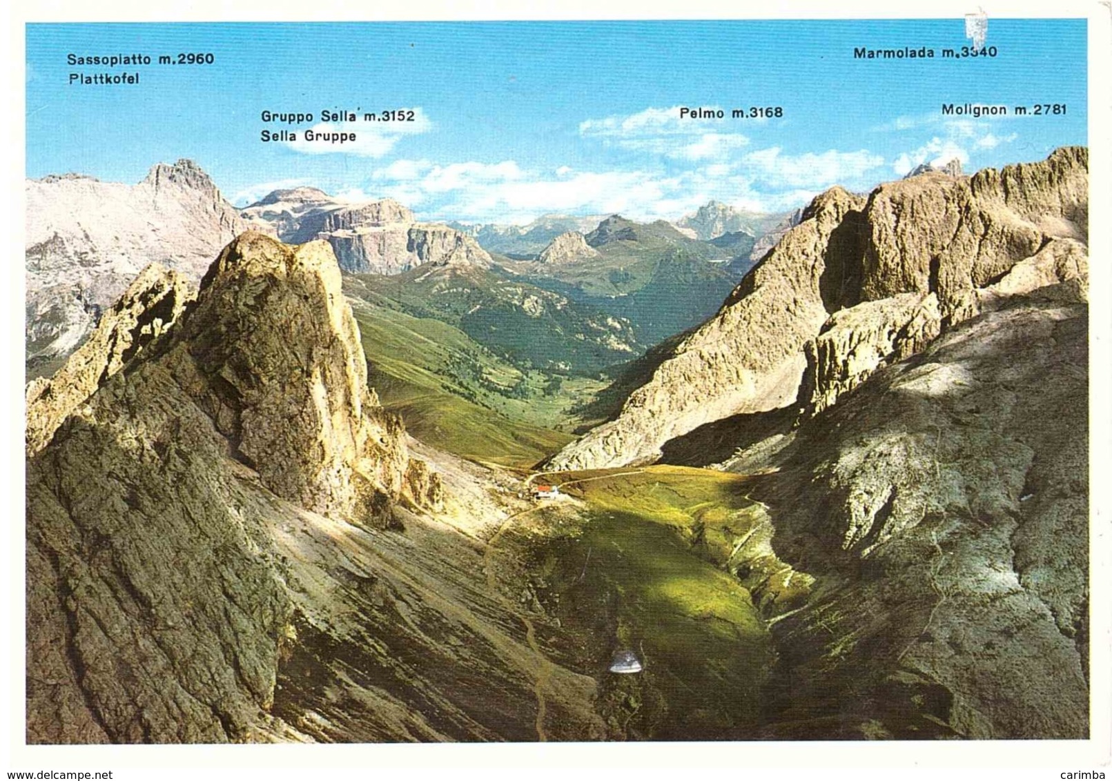 195 £750 DURAZZO PALLAVICINI SU CARTOLINA RIFUGIO ALPE DI TIRES - 1991-00: Storia Postale