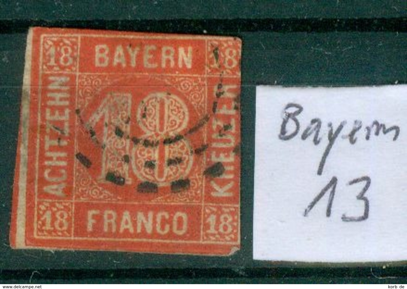 Bayern 13     O / Used  (L896) - Sonstige & Ohne Zuordnung