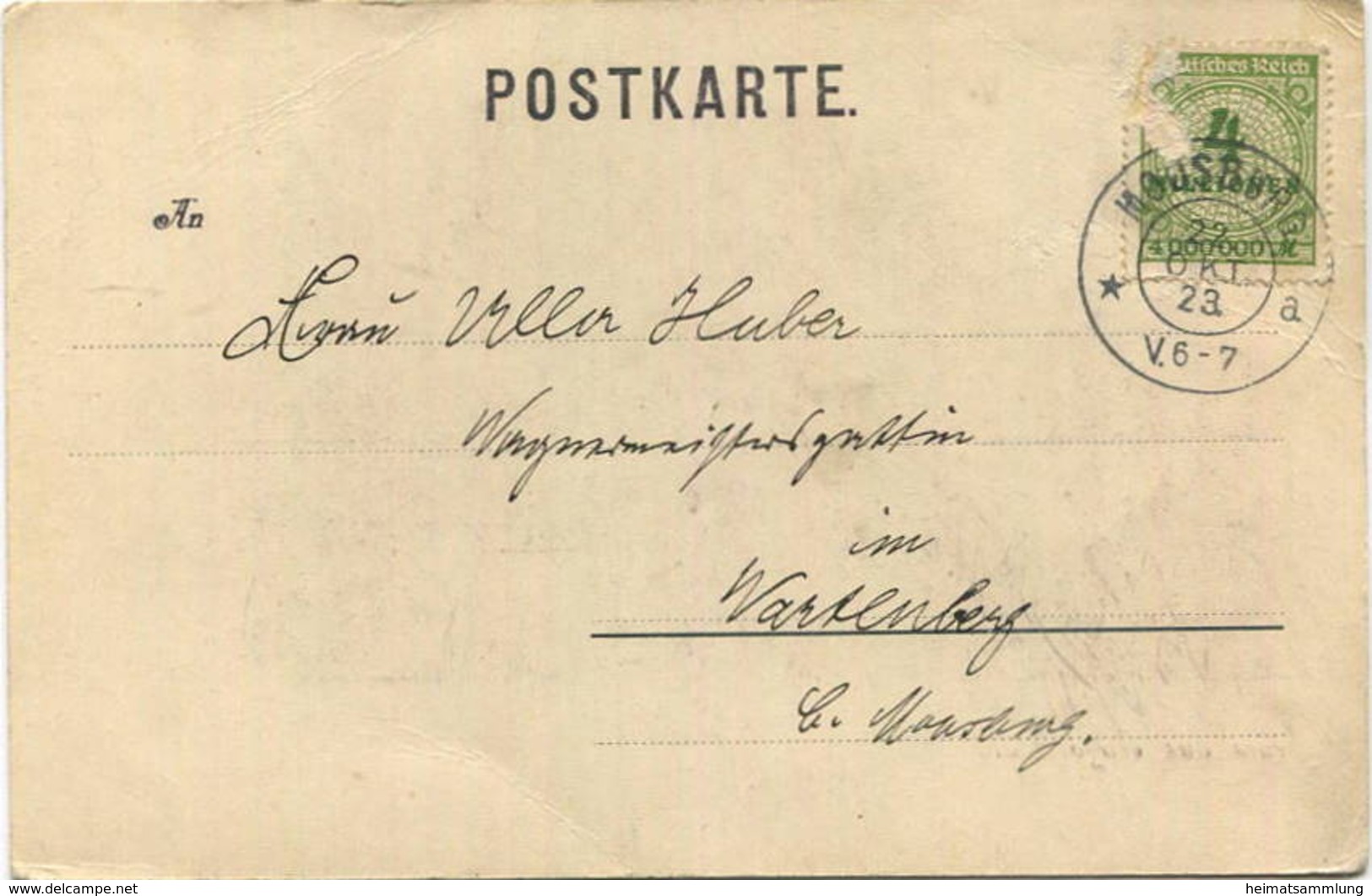 Ingolstadt - Gesamtansicht - Gel. 1923 - Ingolstadt
