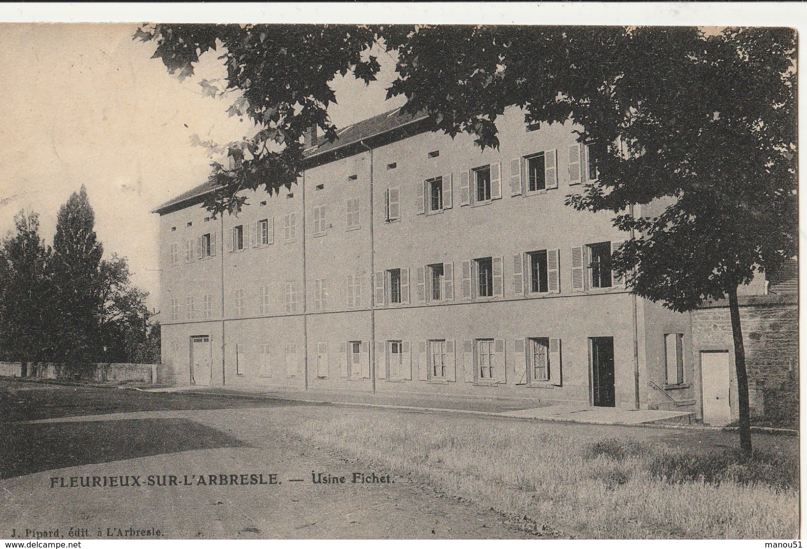 FLEURIEUX SUR L'ARBRESLE  Usine Fichet - Autres & Non Classés