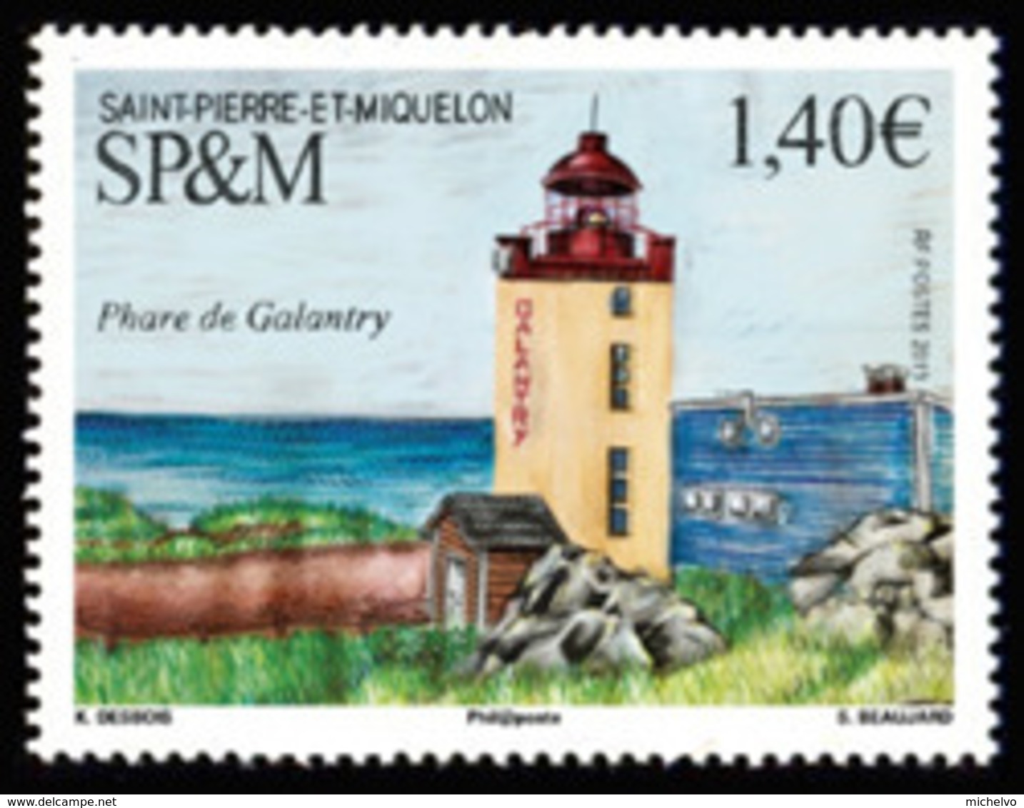 SP & M 2019 - Le Phare De Galantry ** - Unused Stamps