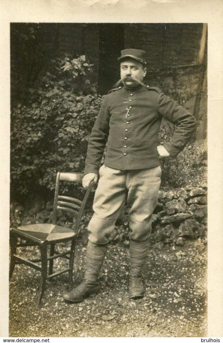 Carte Photo Soldat Avec Superbe Moustache ?? - Photos