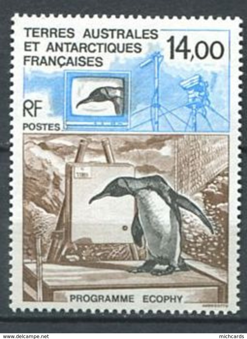 253 TERRES AUSTRALES (TAAF) 1993 - Yvert 180 - Antarctique Pingouin - Neuf ** (MNH) Sans Trace De Charniere - Nuevos