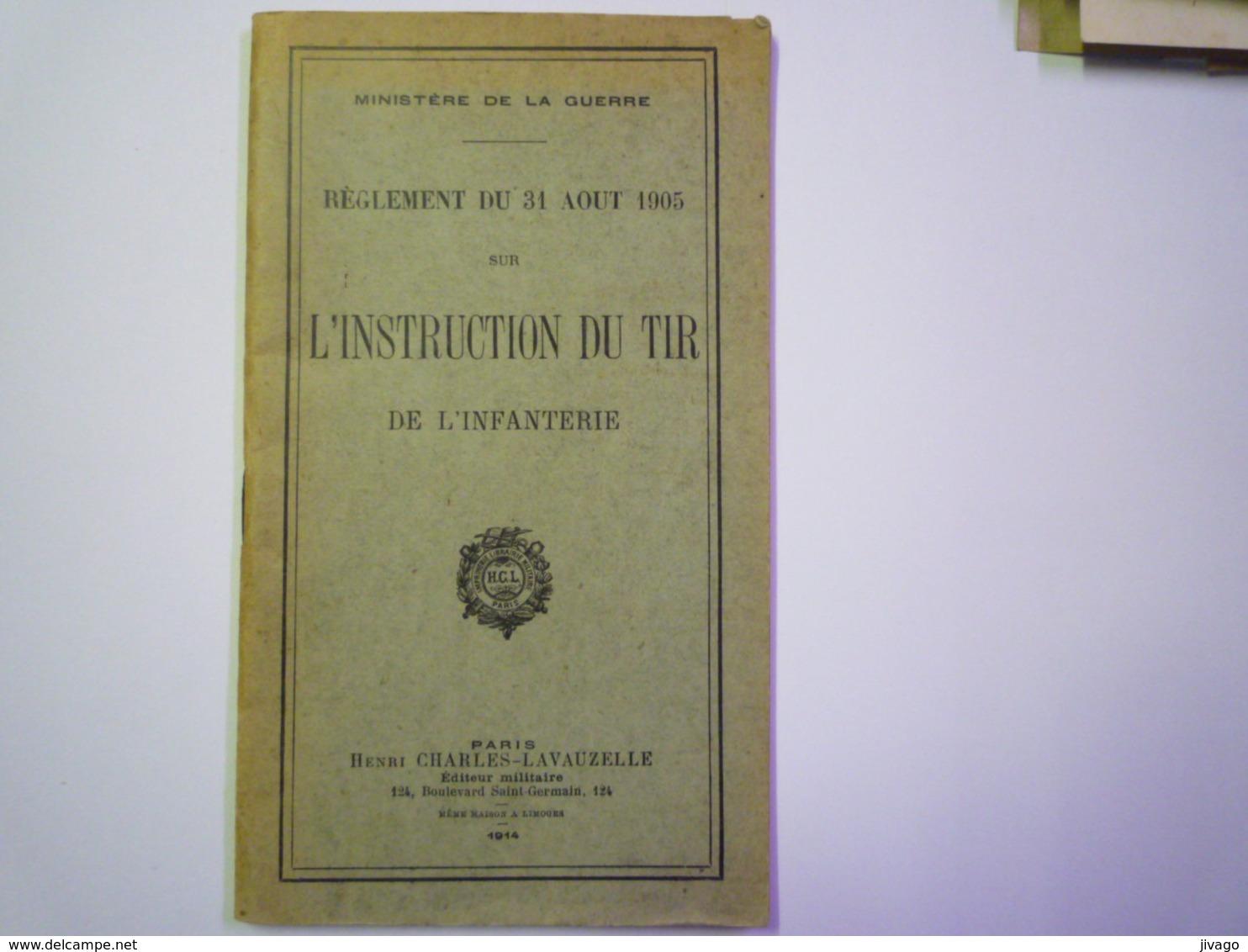 2019 - 2743  L'INSTRUCTION Du TIR De L'Infanterie  1905  (72 Pages)   XXX - Other & Unclassified