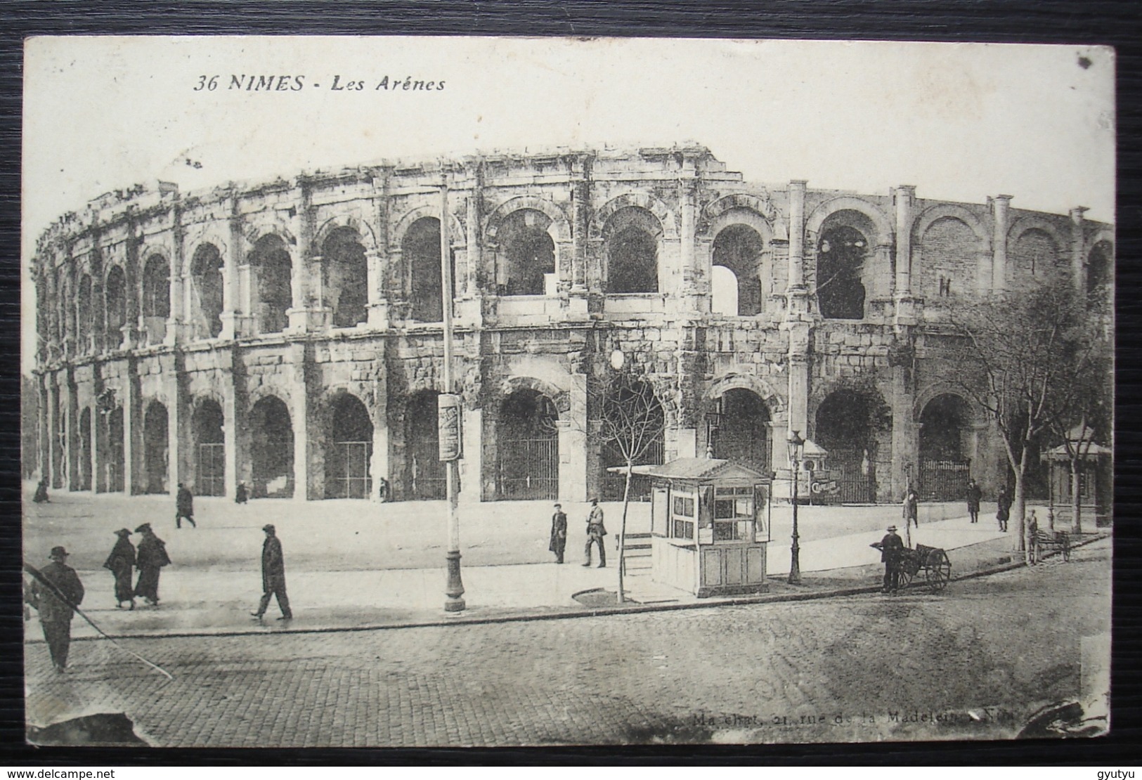 Gare De Nîmes 1915 Société De Secours Aux Blessés Infirmerie De Gare G.V. Service Militaire Des Chemins De Fer - Guerre De 1914-18