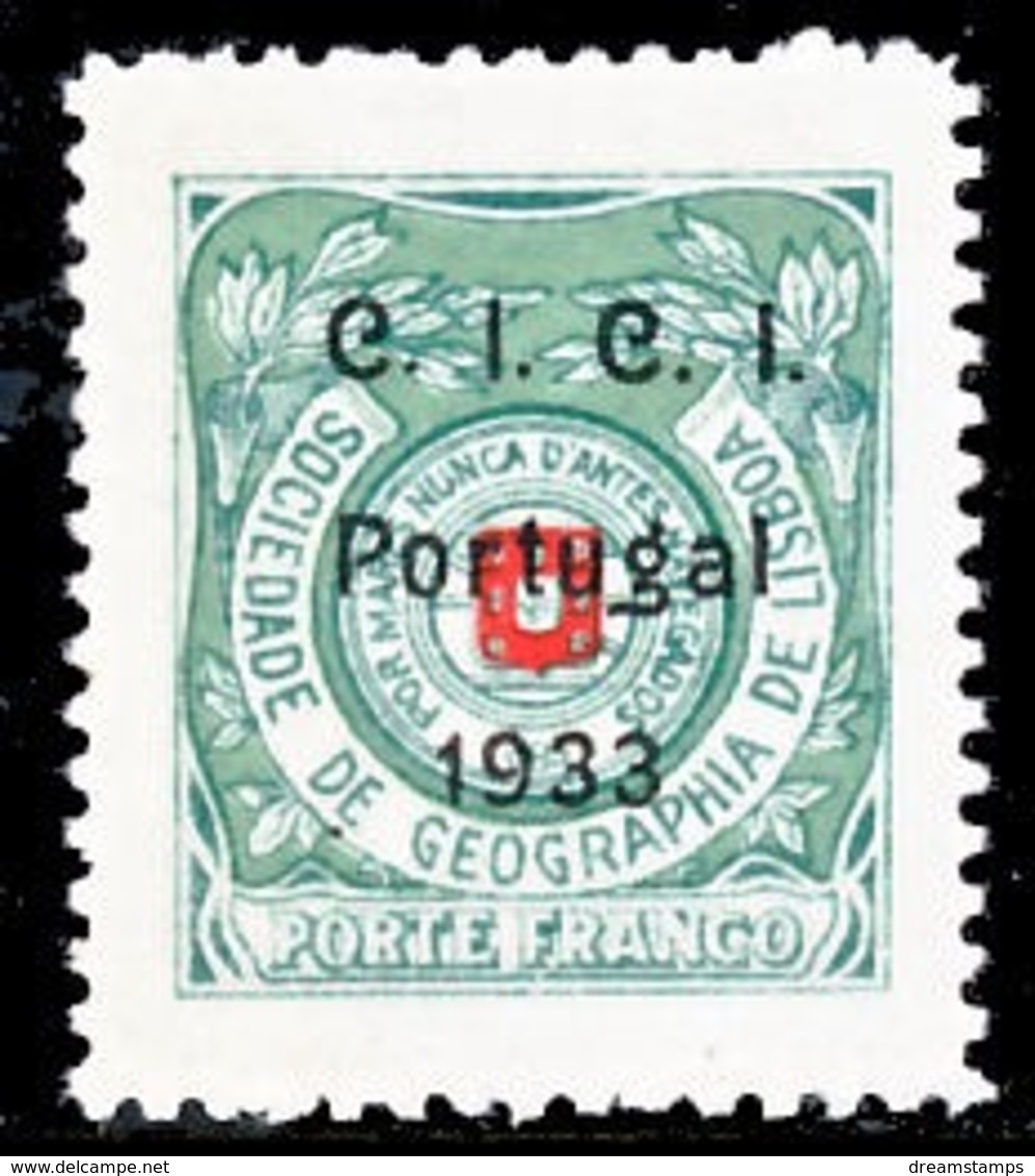 !										■■■■■ds■■ Geographical Society 1933 AF#16 ** Overprint CICI Type B MNH (x12748) - Unused Stamps