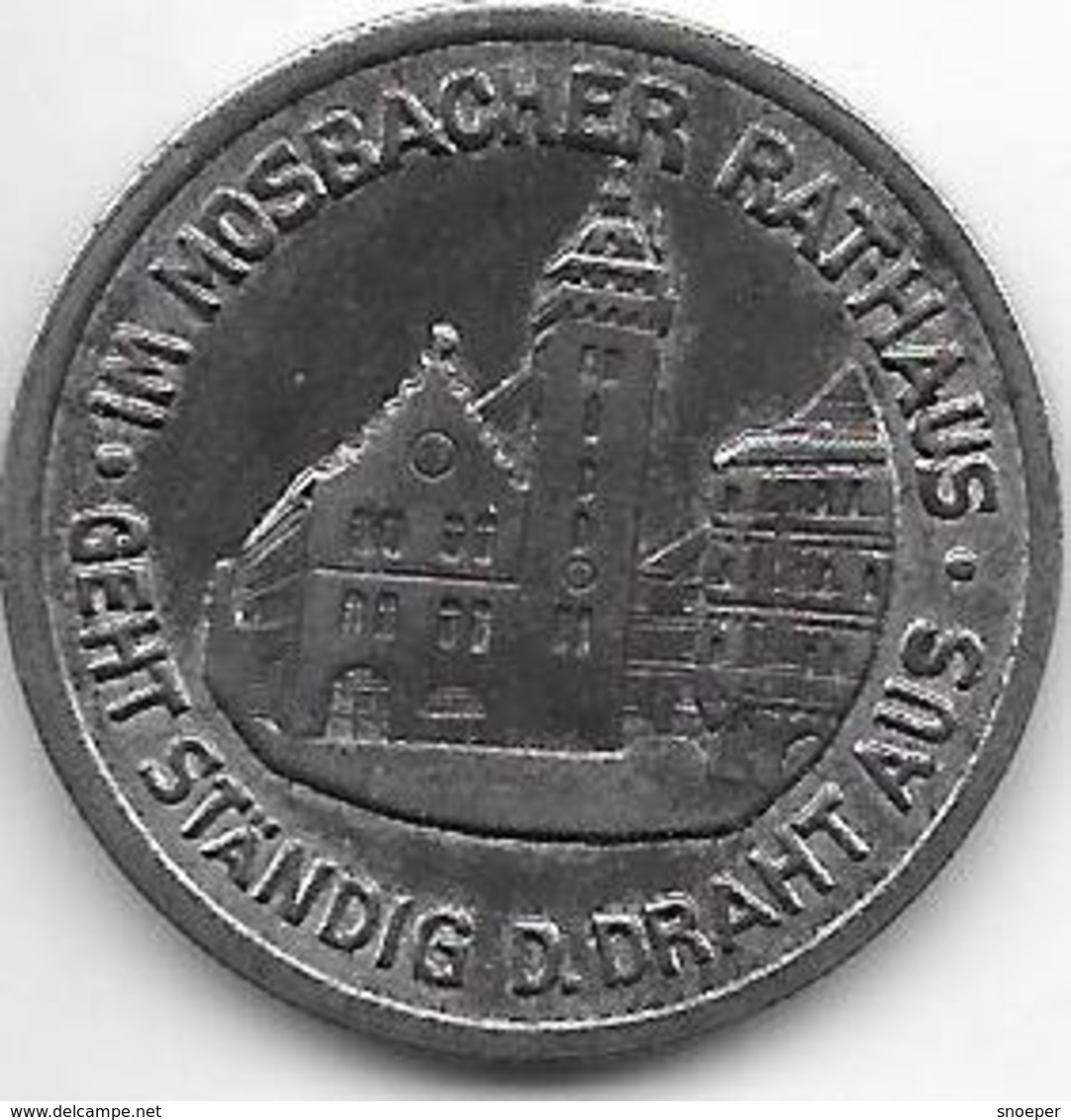 *notgeld  Mosbach Baden 25 Pfennig 1920. Fe  339.4 - Andere & Zonder Classificatie