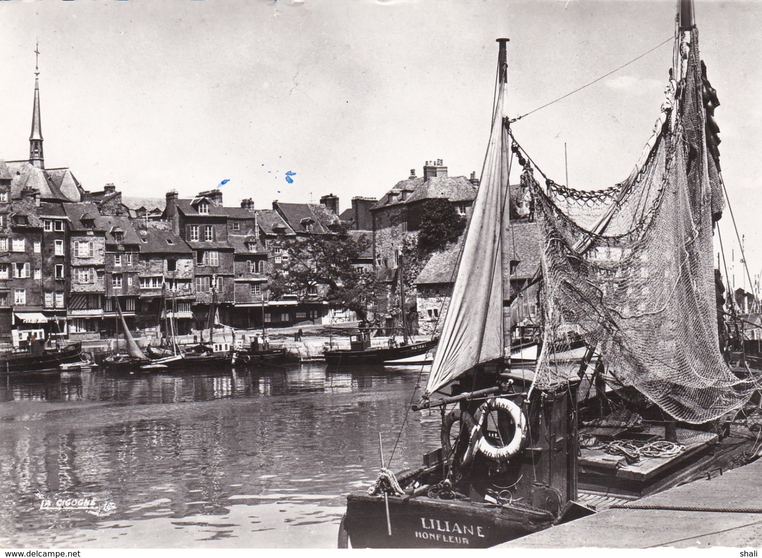 CPSM HONFLEUR LE VIEUX BASSIN - Honfleur