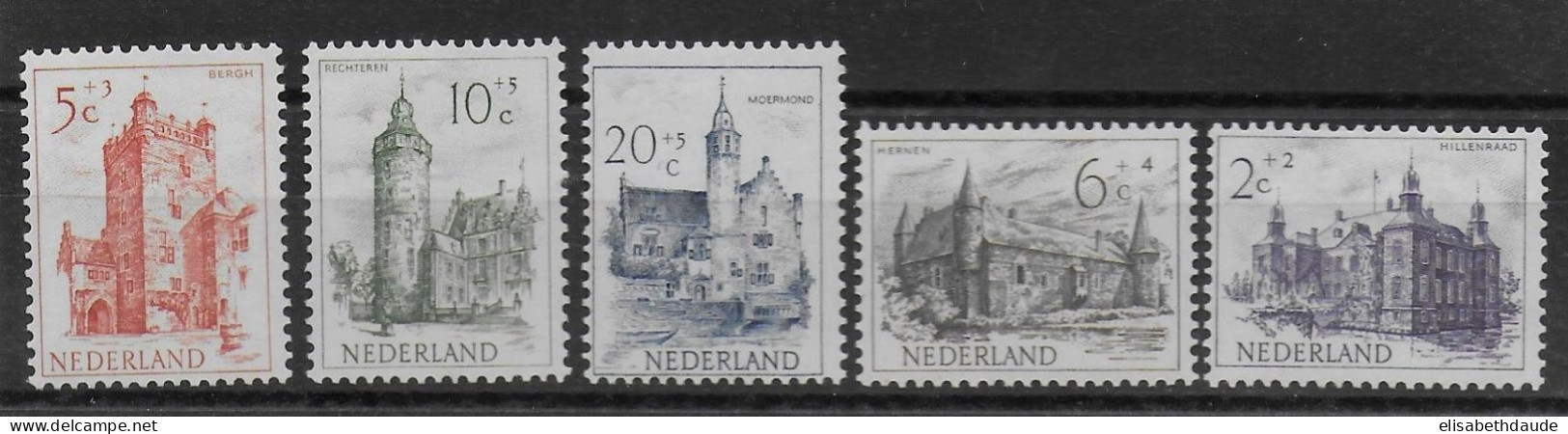 NEDERLAND - YVERT N° 554/558 * MH - COTE = 25 EUR. - Ungebraucht